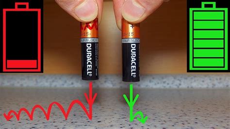 the battery drop test|test if batteries are dead.